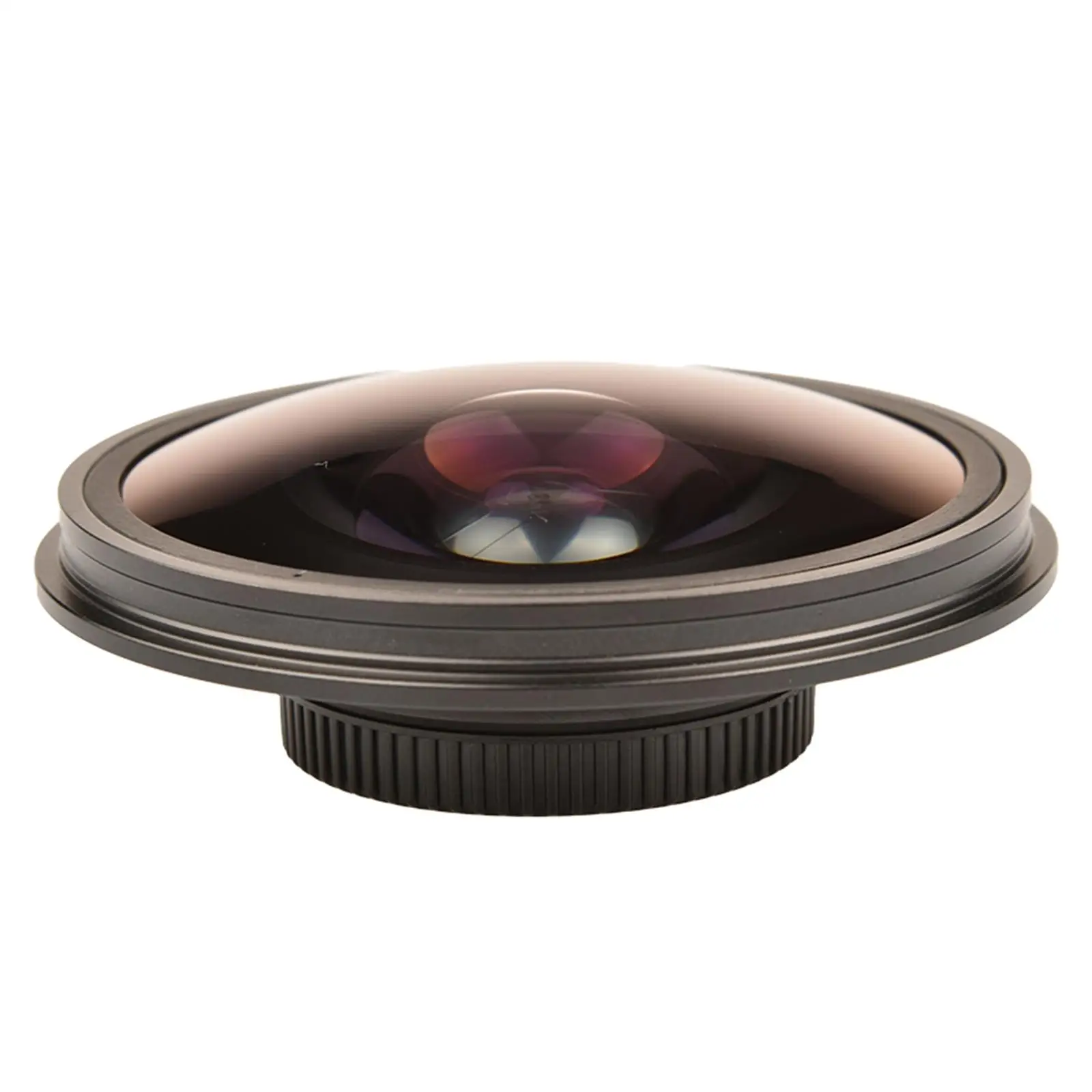 Ultra Fisheye Lens Adapter 37MM/43MM 0.3X HD Fisheye Wide Lens Adapter with Hood Only for Video Cameras Camcorders