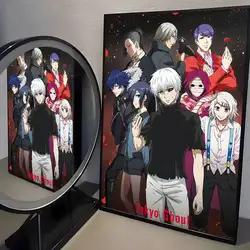 Tokyo Ghoul Anime Aesthetic Canvas Art Print - Premium Living Room Decor - 50x70cmNoframe (Z4)