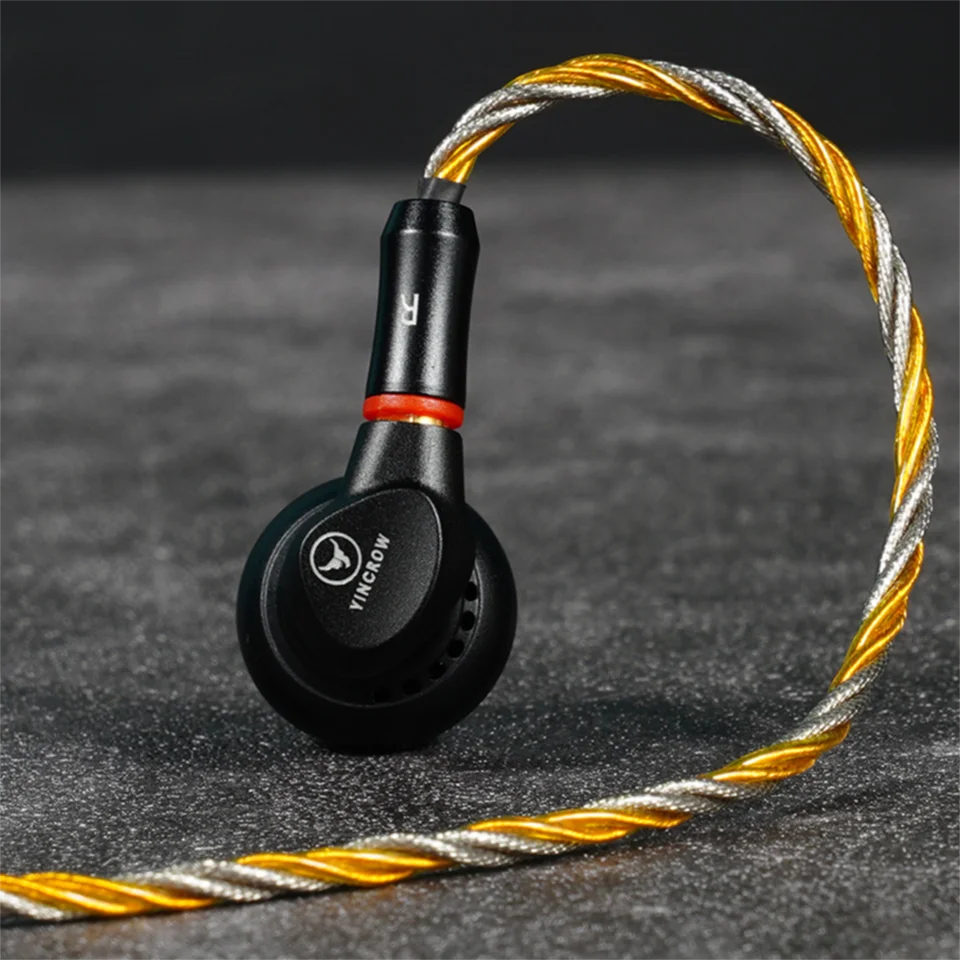 イヤホン Yincrow RW-3000 Yincrow RW-3000 Flagship Metal HIFI Audiophile Earphone