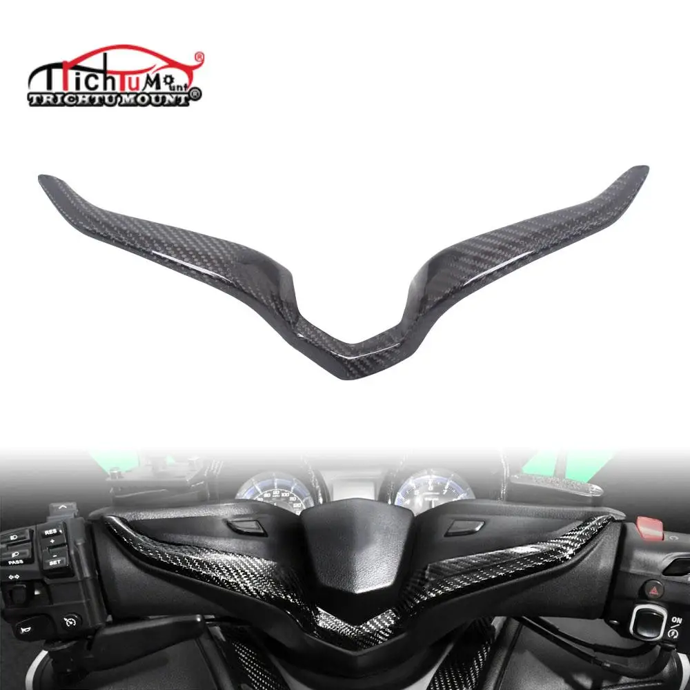 

Новая отделка для Руля Мотоцикла из углеродного волокна для Yamaha TMAX530 T MAX TMAX 560 530 Sport Edition DX 2017 2018 2019 2020 2021