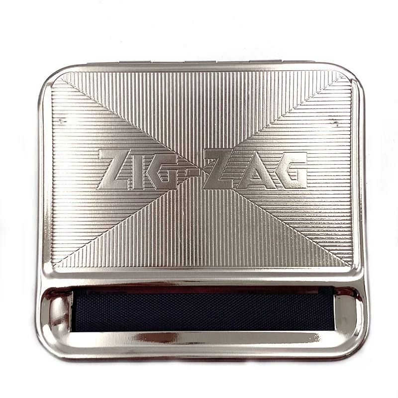 Metal Cigarette Rolling Machine 70mm Easy Manual Tobacco Roller Hand Cigarette Maker Rolling Machine Tool 5