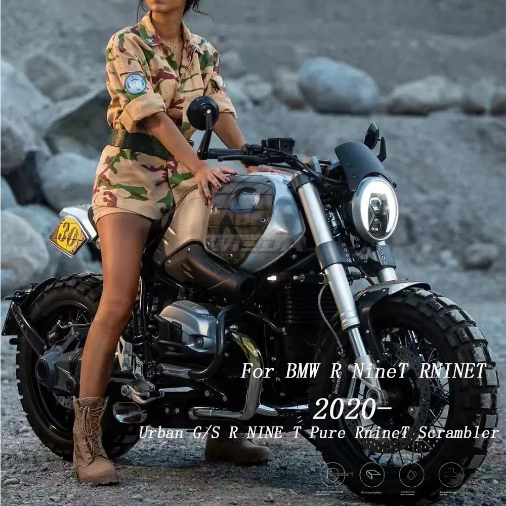R NineT RNINET Urban G/S R NINE T Pure RnineT Scrambler 2020-용 오토바이 핸들바 미러 바 엔드 리어뷰 사이드 미러