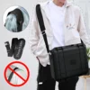 1pc Waterproof Protective Equipment Hard Carry Case with Shoulder Strap, Digital Electronic Product Storage Box with Sponge 6
