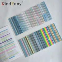 KindFuny 160 Sheets Sticky Note Transparent Sticky Note Index Tabs Arrow Flags for Page Marker Planner Stickers Office School 1