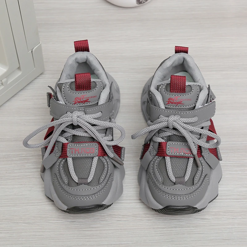 Kids Casual Sneakers Soft Bottom Non Slip School Sports Shoes