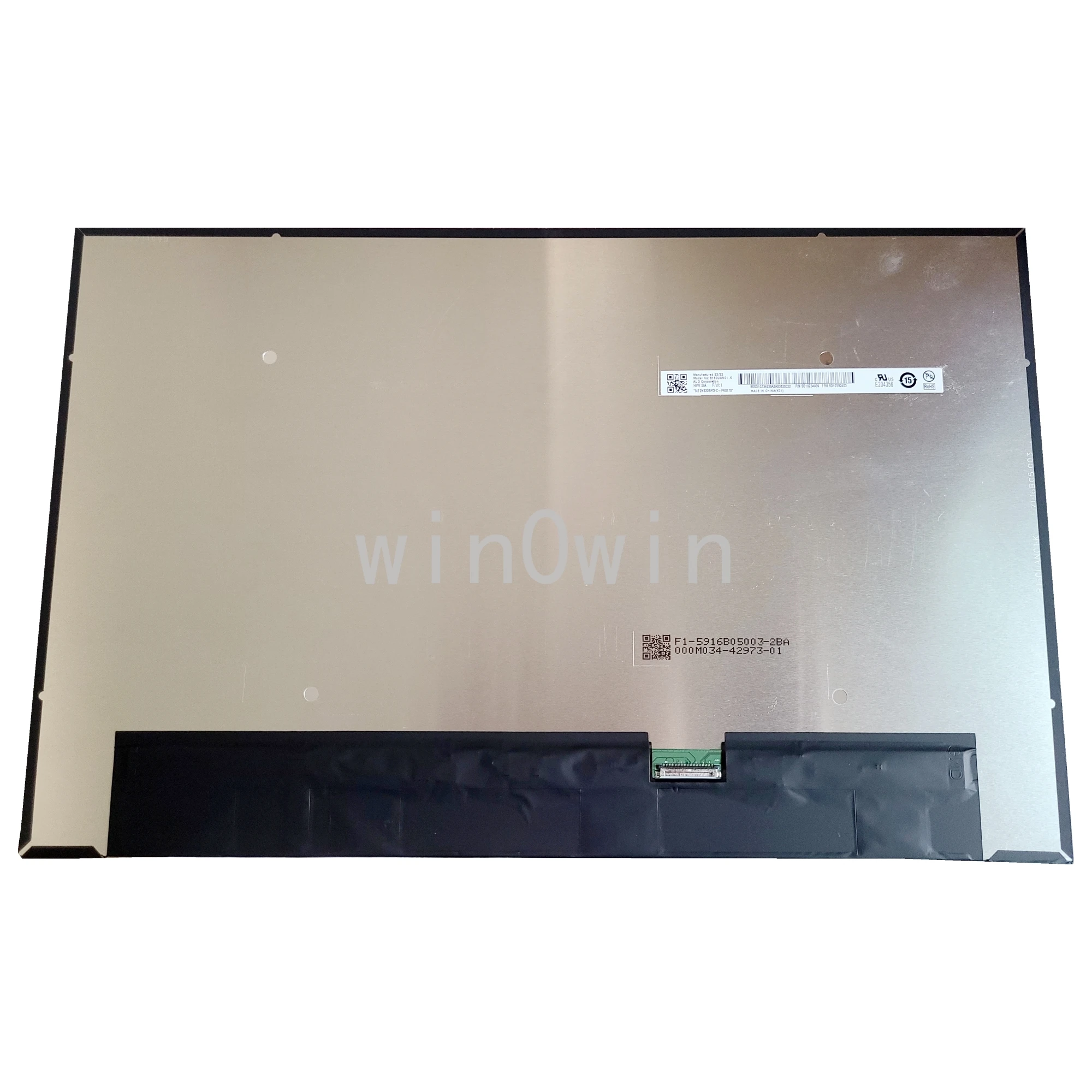 

B160UAN01.K 16.0 inch 1920x1200 LCD Display Panel EDP Laptop Matrix LED Screen Replacement