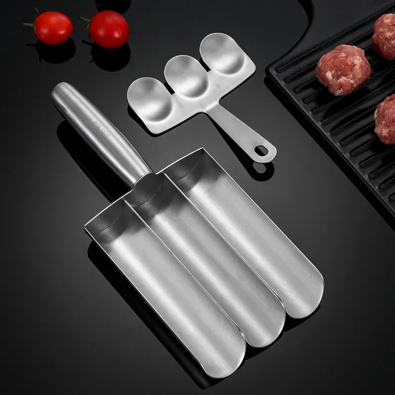 Meatball Maker Set Manual Meatball Spoon for Fish Balls Kitchen Tool for Home Cooking meatball maker,kitchen utensils