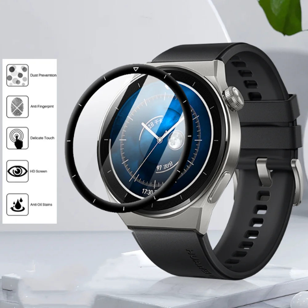 Premium 3D Curved Edge Screen Protector for Huawei Watch Series - Ultimate Protective Film