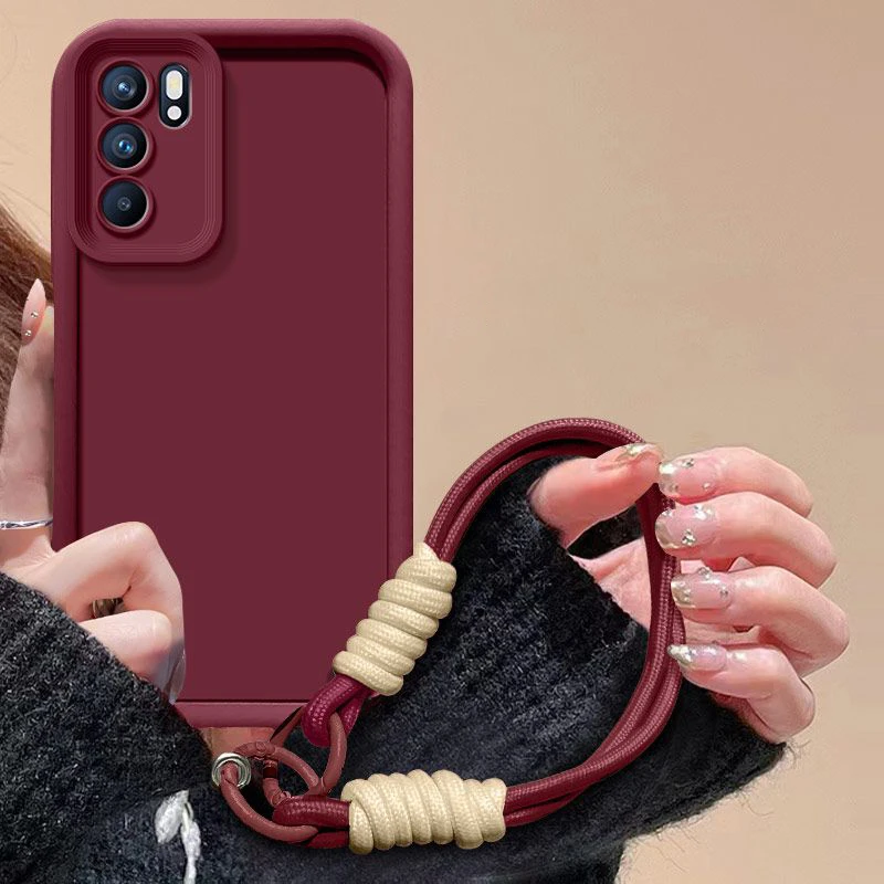 For Oppo Reno6 5G Case OPPO Reno 6 Pro 5G Phone Case OPPO Reno 4 Pro OPPO Reno 5 Reno6 4G Reno7 5G Bumper Shockproof Back Cover
