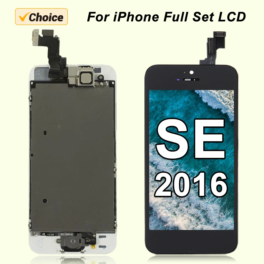 Display-completo-per-Apple-iPhone-SE-2016-schermo-LCD-con-fotocamera ...