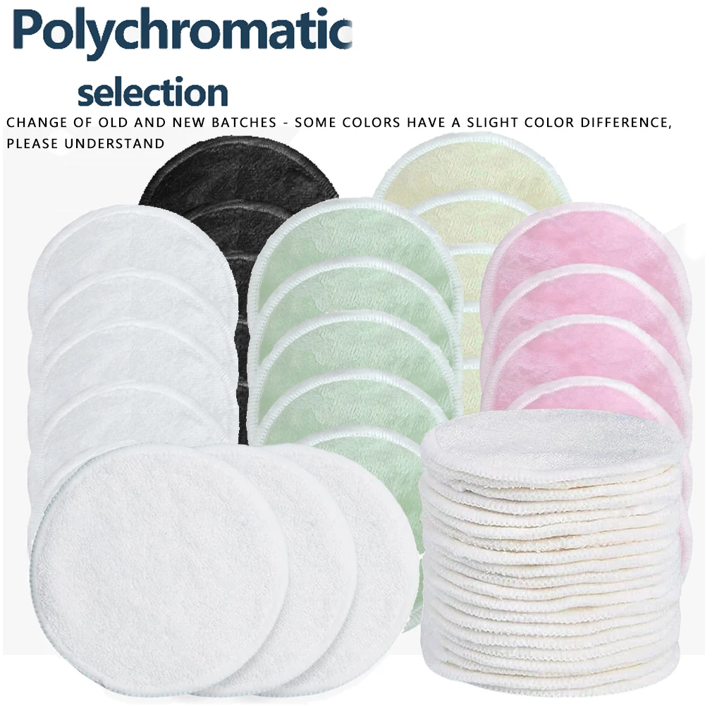 20 Pcs Ultrafine Fiber Cleaning Pad Ultra Soft Reusable Makeup Removal Eco-Friendly Ultra Soft And Reusable Ultrafine Fiber Pad