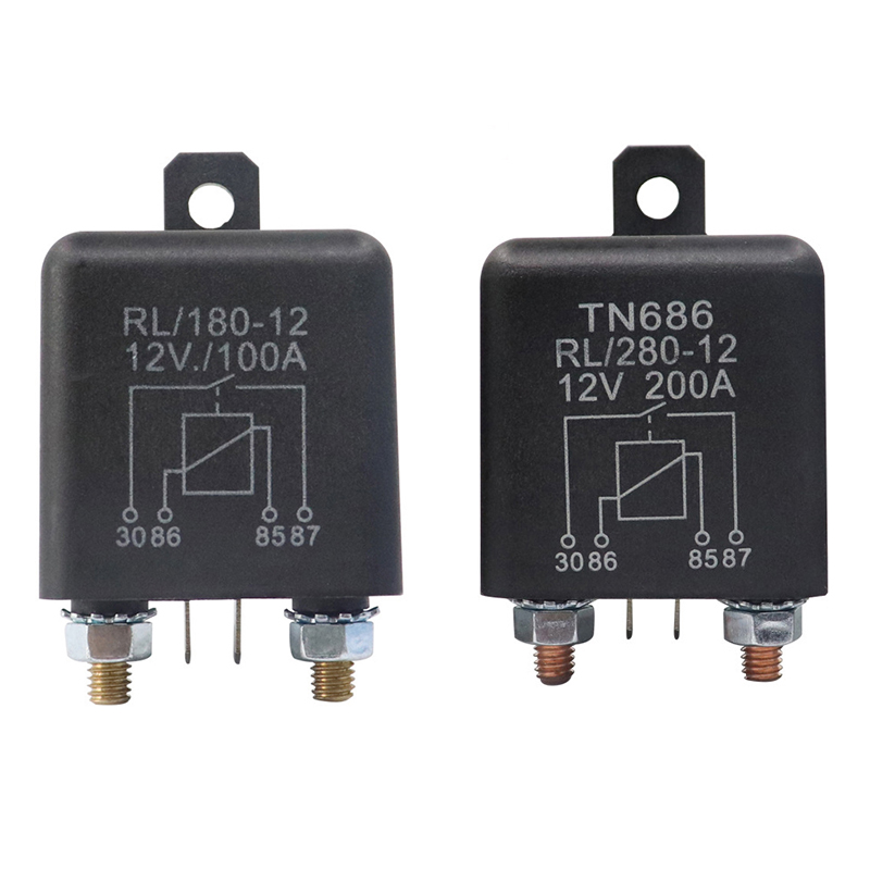 High Current Relay Starting relay 200A 100A 12V/24V Power Automotive Heavy Current Start relay Car relay