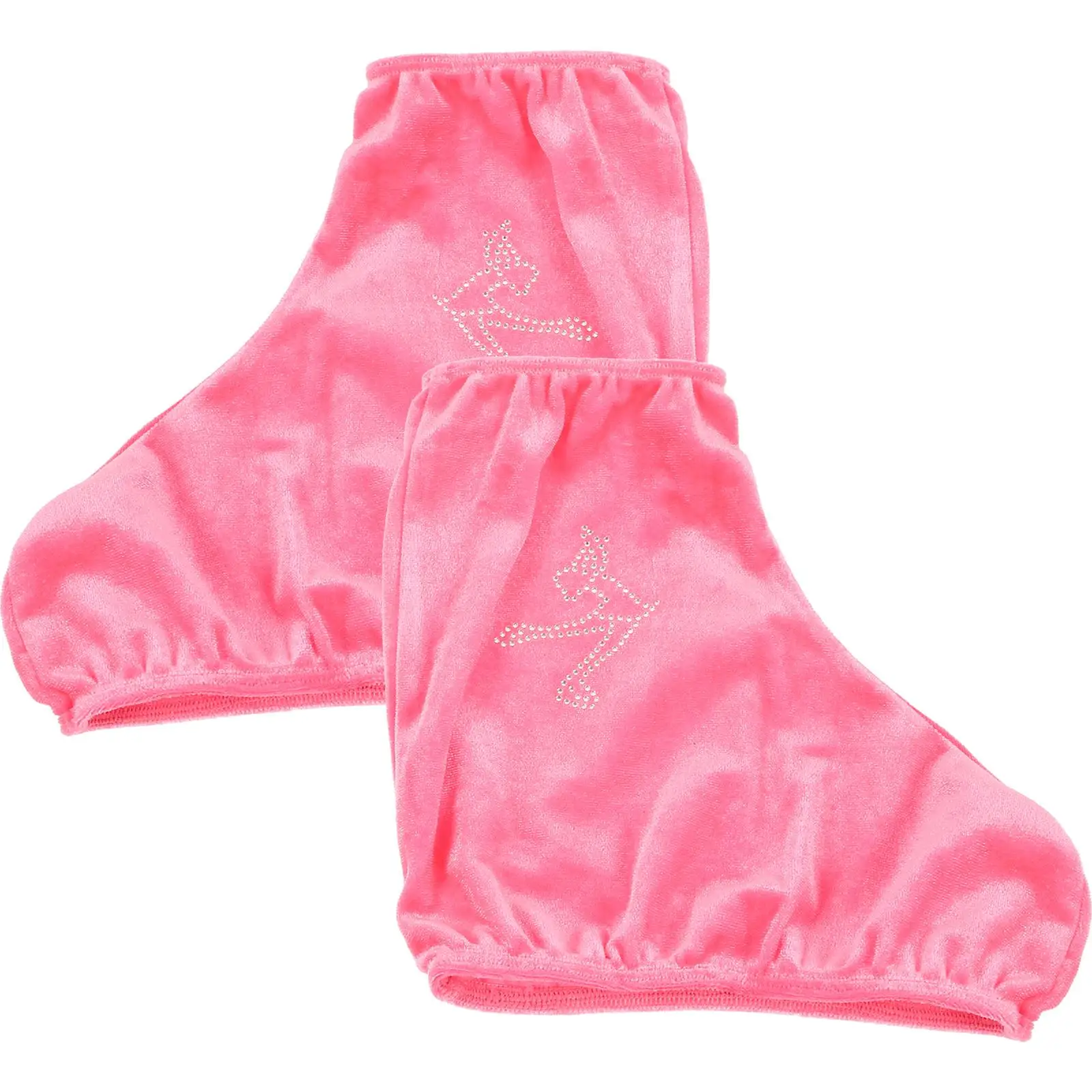 Roller Skate Covers Ice Skating Shoe Protectors Pink Wear resistant Size L Poly Material Boot Covers For Skates Child