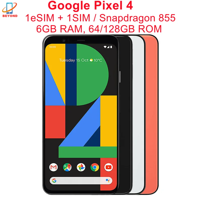 Google Pixel 4 Pixel4 6GB RAM 64/128GB ROM 5.7" NFC Octa Core FACE ID
