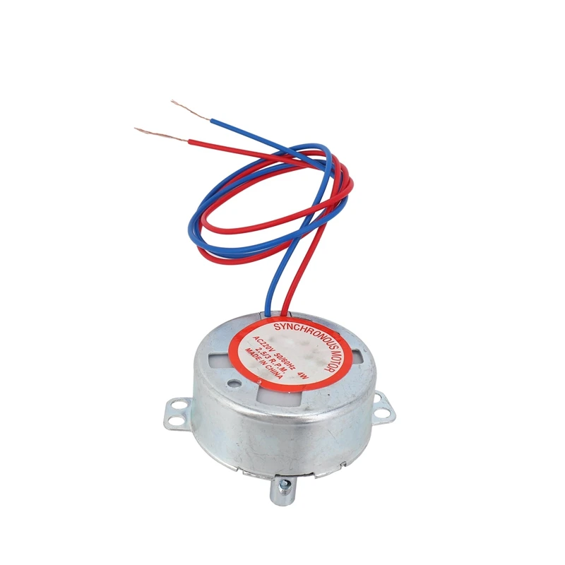 AC 동기 모터, 두께 20mm, 5X AC 220V-240V, 4W, 3RPM CCW/CW