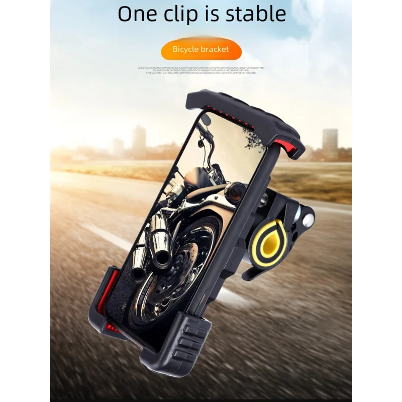 Bike Navigation Phone Holder Delivery Motorcycle Rider Car Pedal Scooter Shockproof Phone Mount