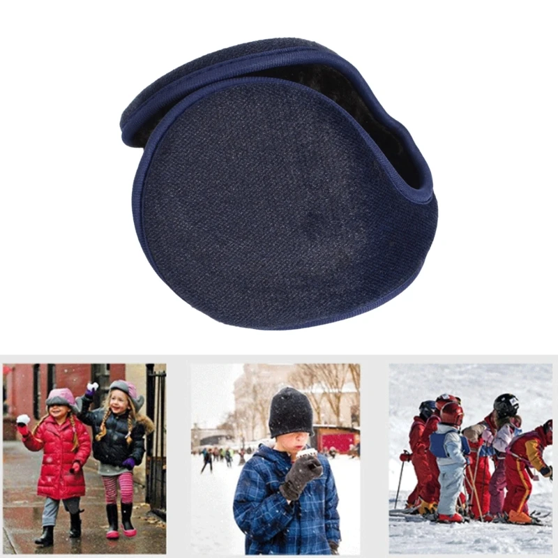 

Universal Winter Earmuffs Soft and Warm Ear Warmers for Men Students Furry Plush Ear Protectors Outdoor Sport Ear Muffs