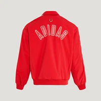 Veste de sport tissée à col pour homme Adidas authentique pour l'hiver KE4059 4