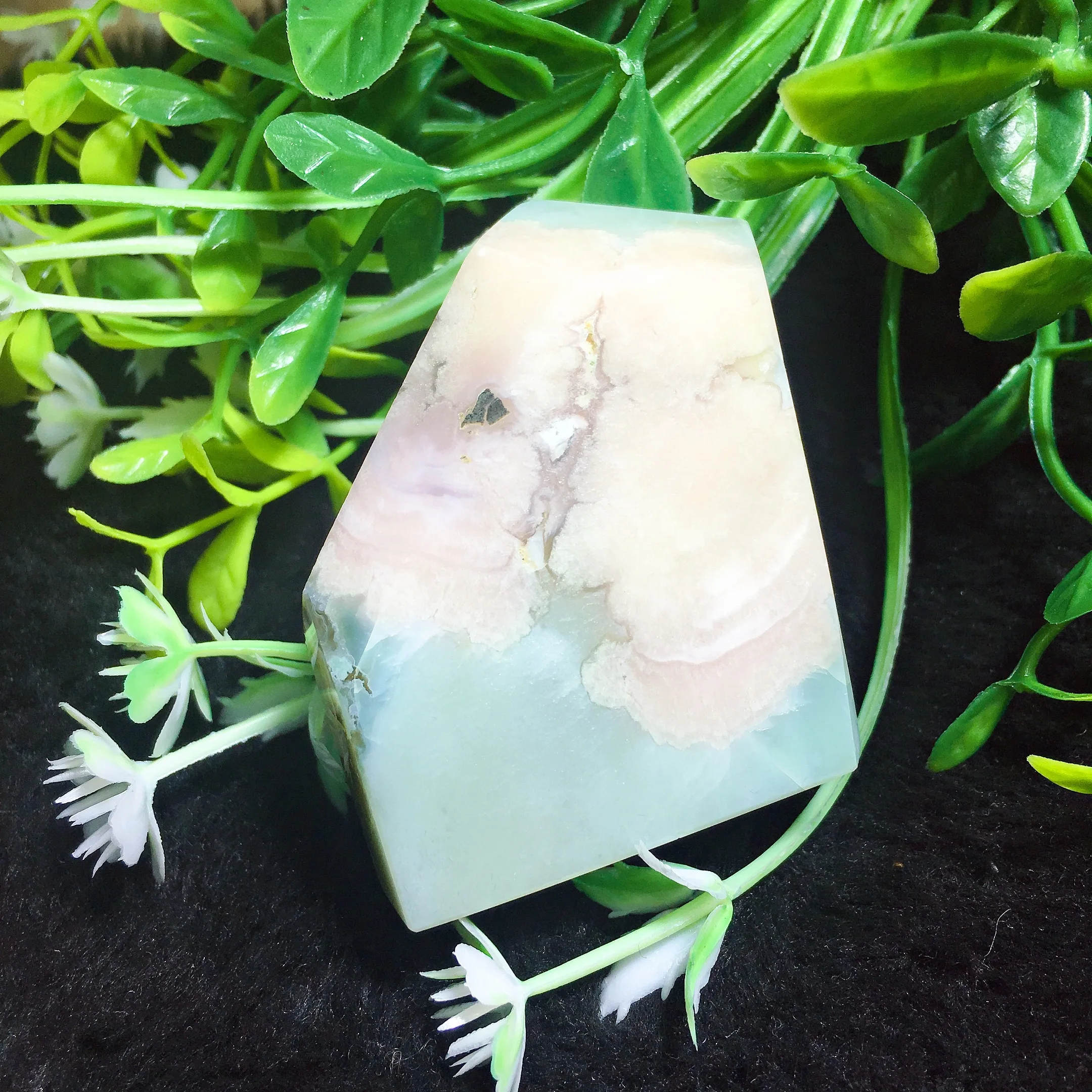 Green Flower Agate Freedom 2411