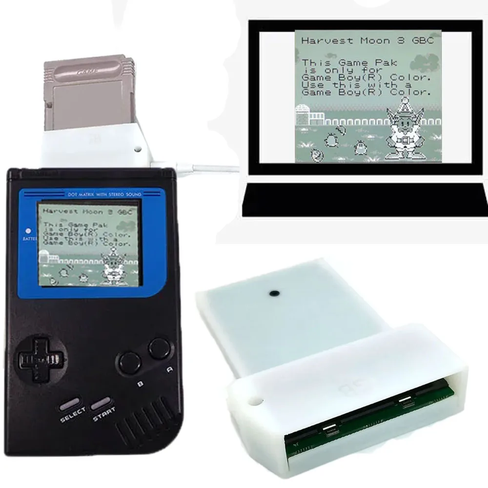 Per Gameboy Original Advance Pocket Gbc/Gba/Gb Dmg Console Scheda Di Acquisizione Videogiochi Per Gb Interceptor Player Accessori