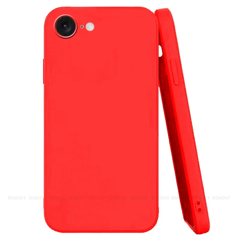 Original Liquid Silicone Shockproof Phone Bumper – Soft TPU Case Cover