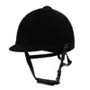 Velvet Horse Riding Safety Helmet Equestrian Sport Schooling Protective Head Gear Ventilated Equine Helmets for Youth Riders 1