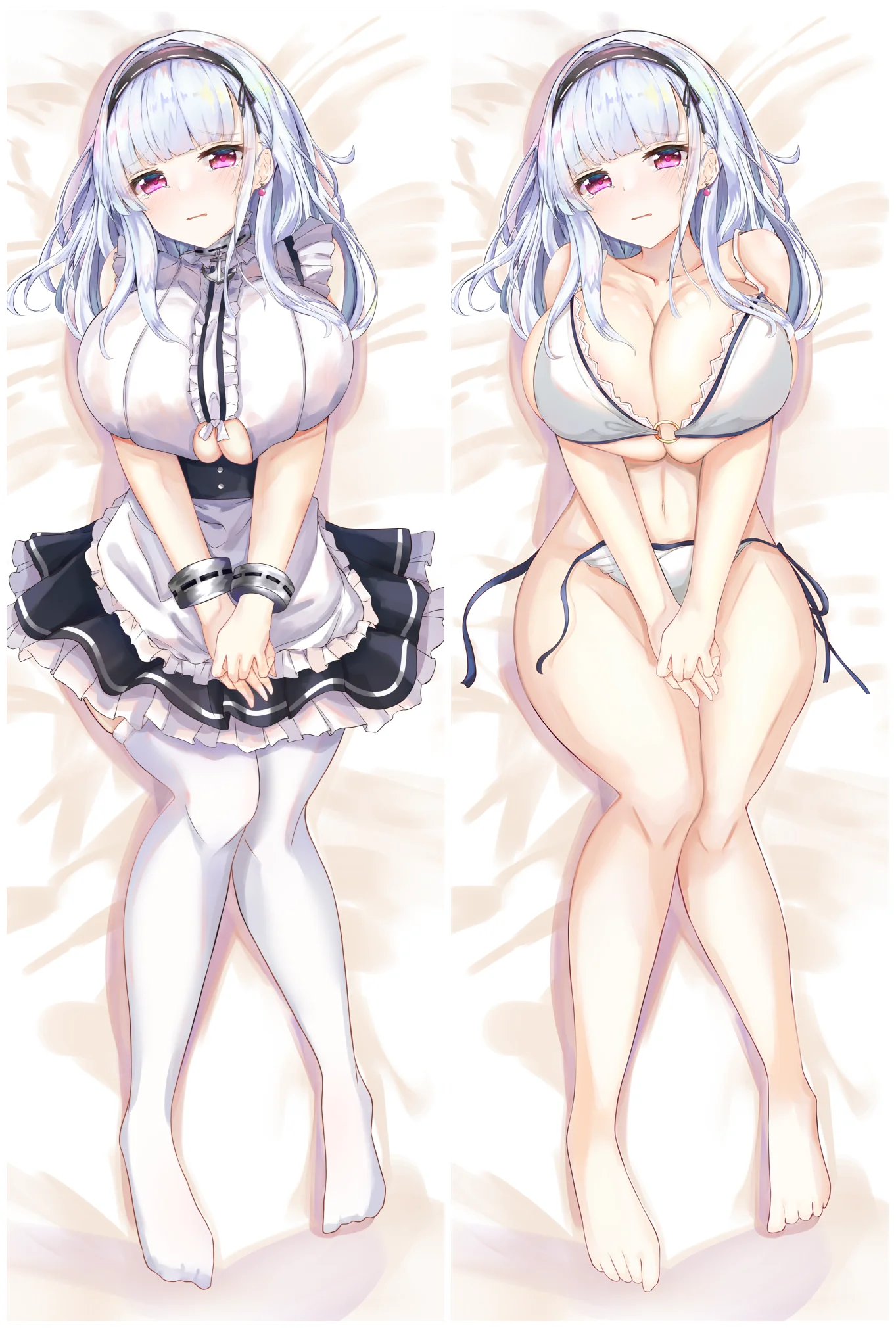 Dakimakura Anime  (azur lane) Double-sided Print Life-size Body Pillow Cover