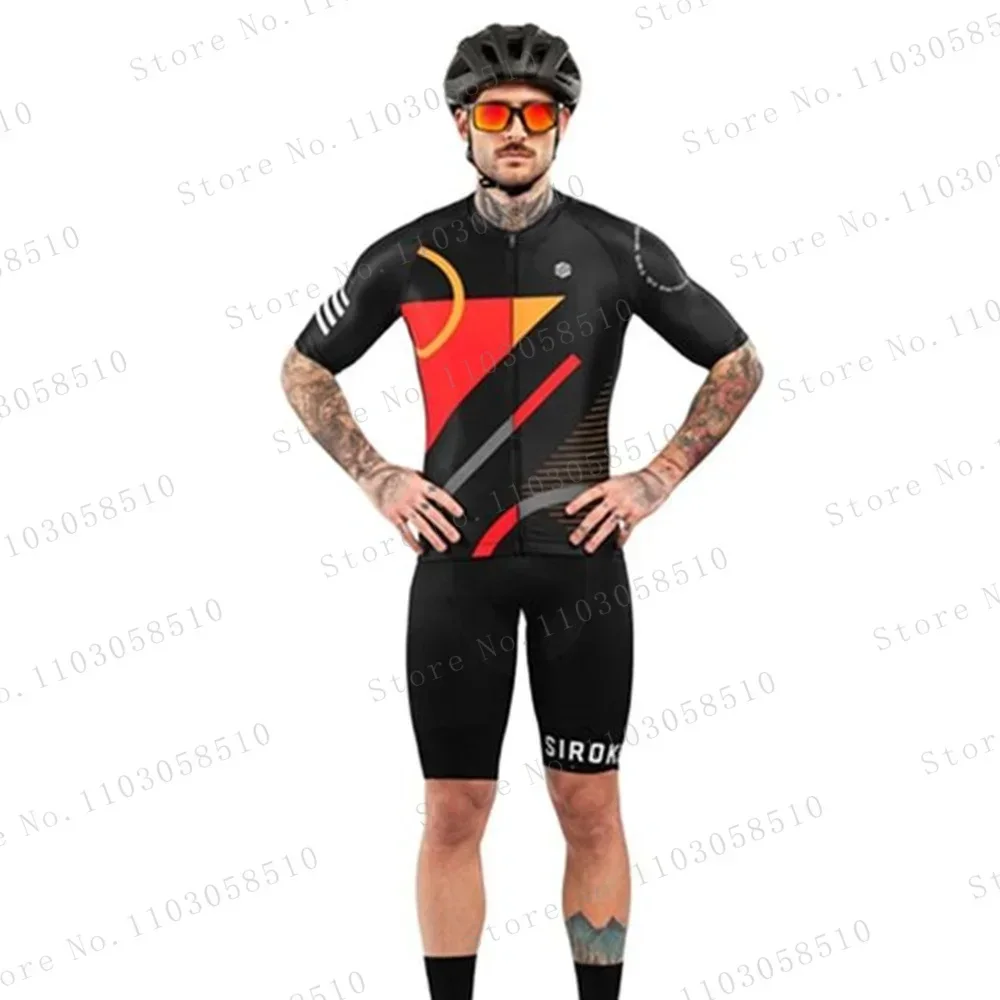 Cycling Jersey Men Cycling Set Racing Bicycle Clothing Suit Mountain Bike Clothes Siroko