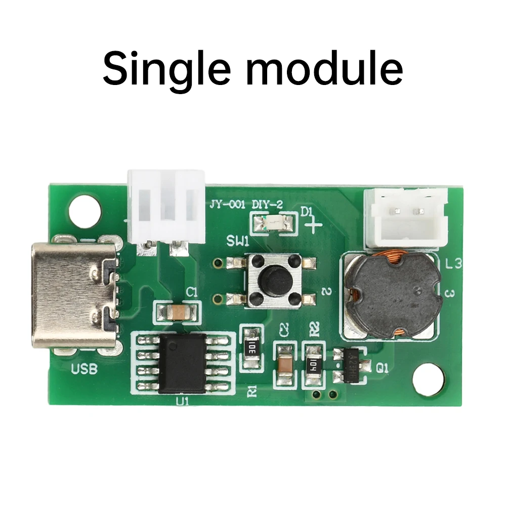 TYPE-C Mini Nemlendirici DIY Kitleri Mist Maker ve Sürücü Devre Kartı Sisleyici Atomizasyon Filmi Atomizer Levha Mini Salınımlı