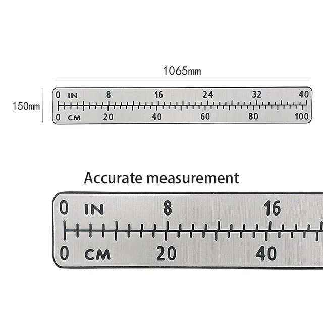 EVA Fish Ruler Two Sizes 100CM And 40In Self-Adhesive Fishing Measuring  Sticker For Fishing Boat Kayak Fishing Measurement Tool - AliExpress
