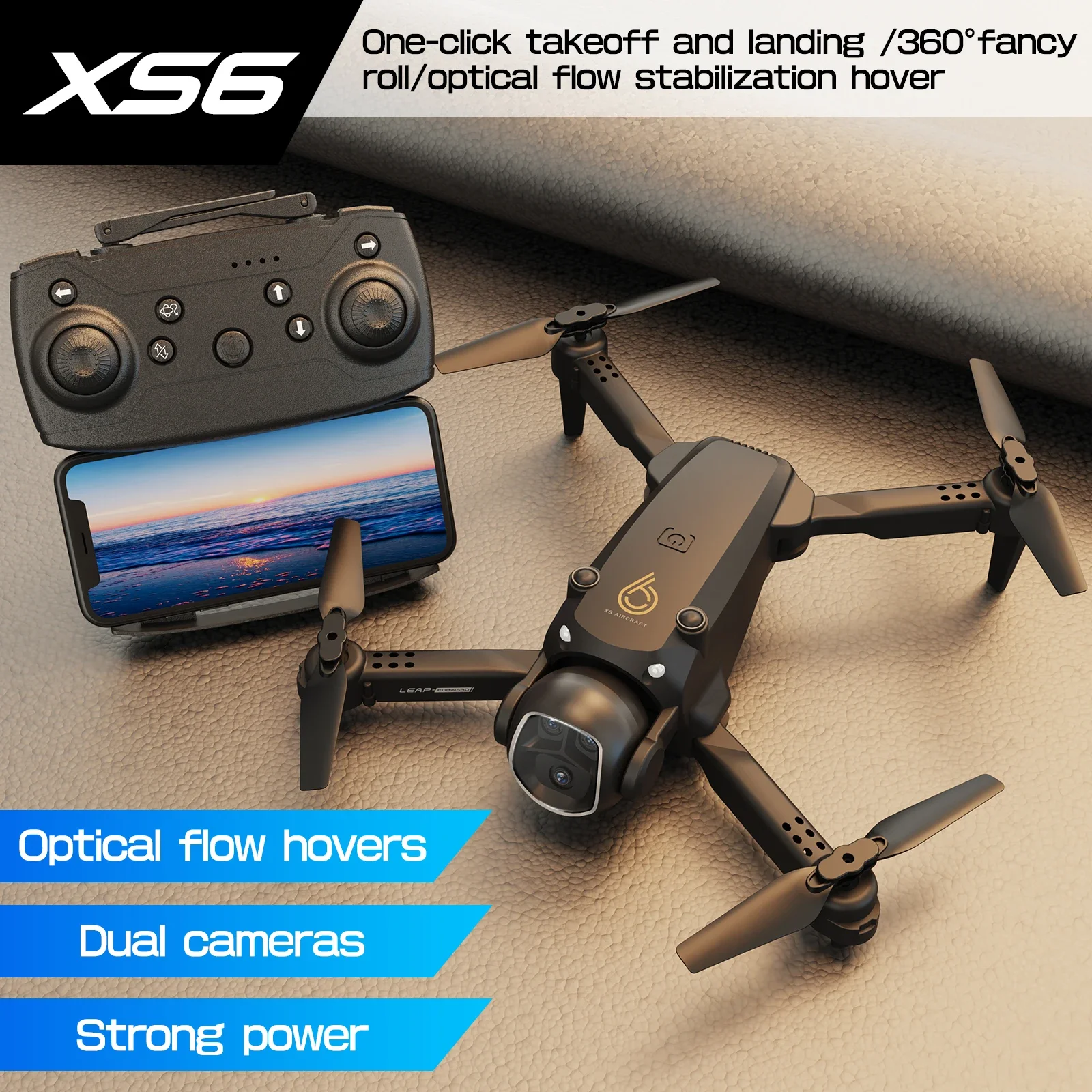XS6 Yarış Drone'u HD Kamera ve VR ile - 1 Pil veya 2 Pil Paketi
