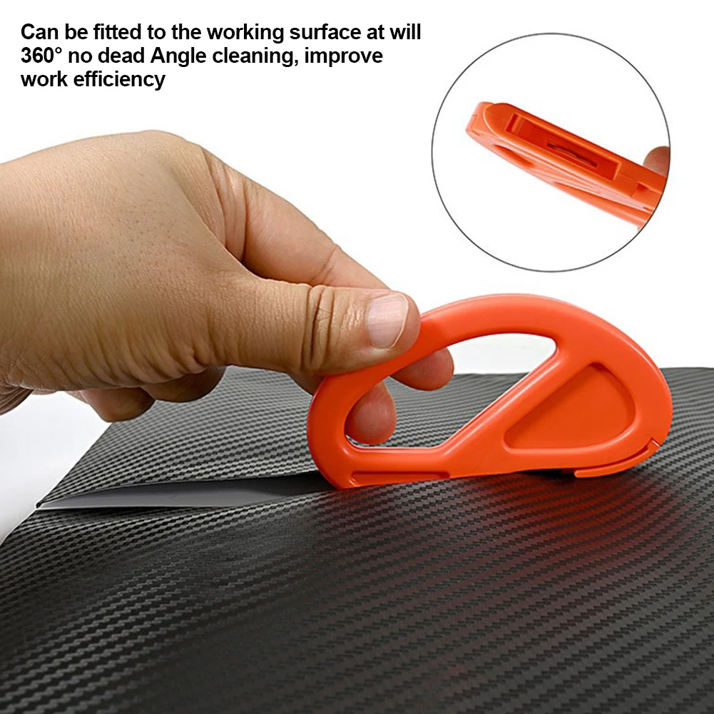 Car Vinyl Wrap Tool Set Film Cutter Squeezing Scraper Carbon Fiber Film Wrapping Cutter Aid Tool Window Tinting Craft Making car wrapping tools automotive film tools