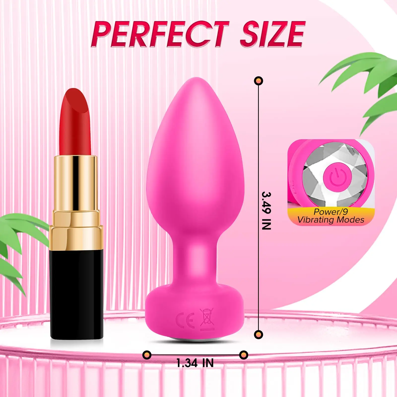 Plug anal vibrant, sextoy pour adultes avec application et télécommande, vibromasseur clitoridien, 10 modes de vibration pour hommes, femmes et couples_voghion.com