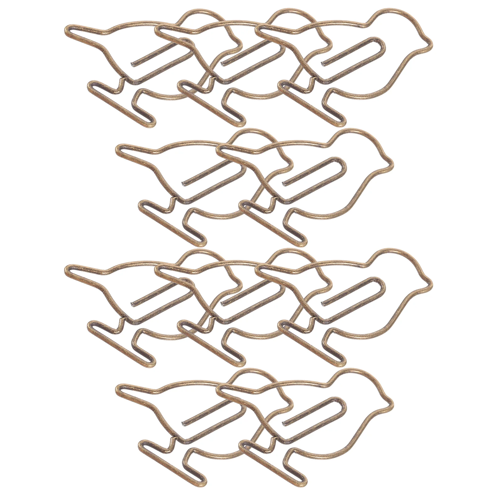 

Bird Paper Clip Cute Clips Document Small Office Paperclips Metal Delicate Bookmarks