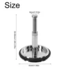 43mm Bathtub Plug Adjustable Bath Pop Up Waste Stopper Plug Only Flat Seal Brass Bathroom Tub Drain Drainer Strainer Accessories 1