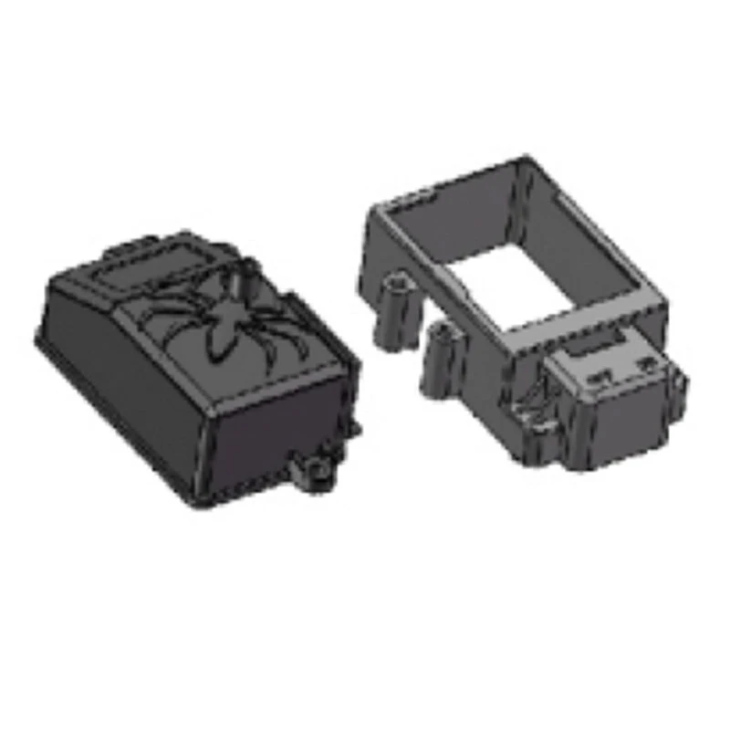 

Запасные части RGT, крышка приемника R86174 и защитный держатель ESC для 1/10 EX86181 4WD, вездеход, внедорожник, скалолазание