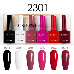 HEMA-Free Gel Nail Polish Kit - Gorgeous Color Full Coverage Semi-Permanent Soak-Off UV LED Set (2/6 pcs) (2301 hema free gel)