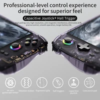 ANBERNIC RG557 rétro Console de jeu portable dimension 8300 5.48 "AMOLED Android lecteur de jeux vidéo prise en charge AI Assistant FOTA WIFI 4
