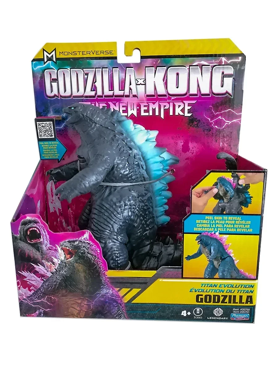 ゴジラ進化モデル VS キングコング新帝国 2024 収集ピールスキングジラ