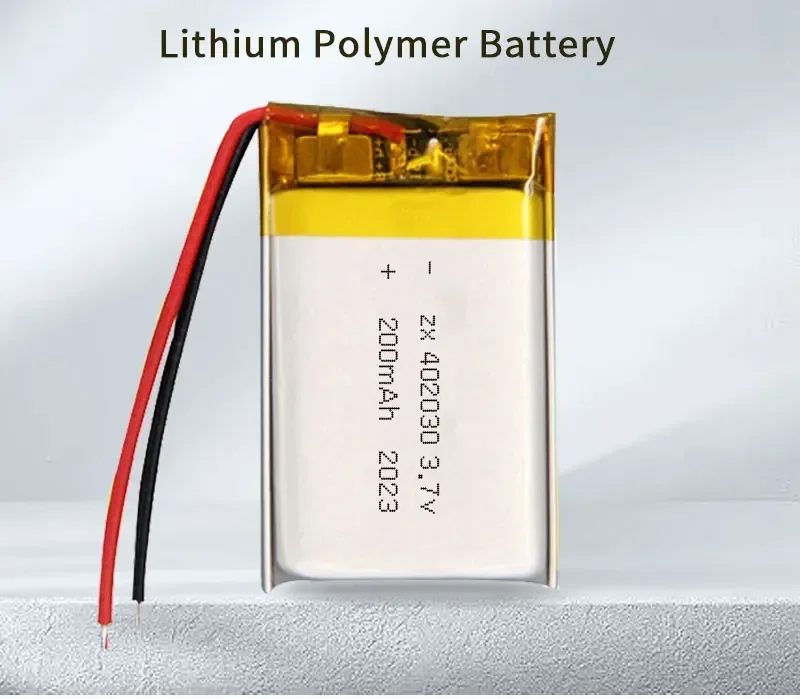 3.7V 402030 Li-Polymer Battery 200mAh Battery for MP3 MP4