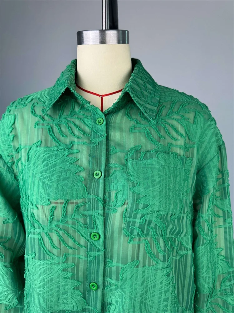 Wmstar Two Piece Set Women Loose Top and Pants Sets Wide Leg Long Sleeve Mesh New Matching Tracksuit Wholesale Dropshipping 2025