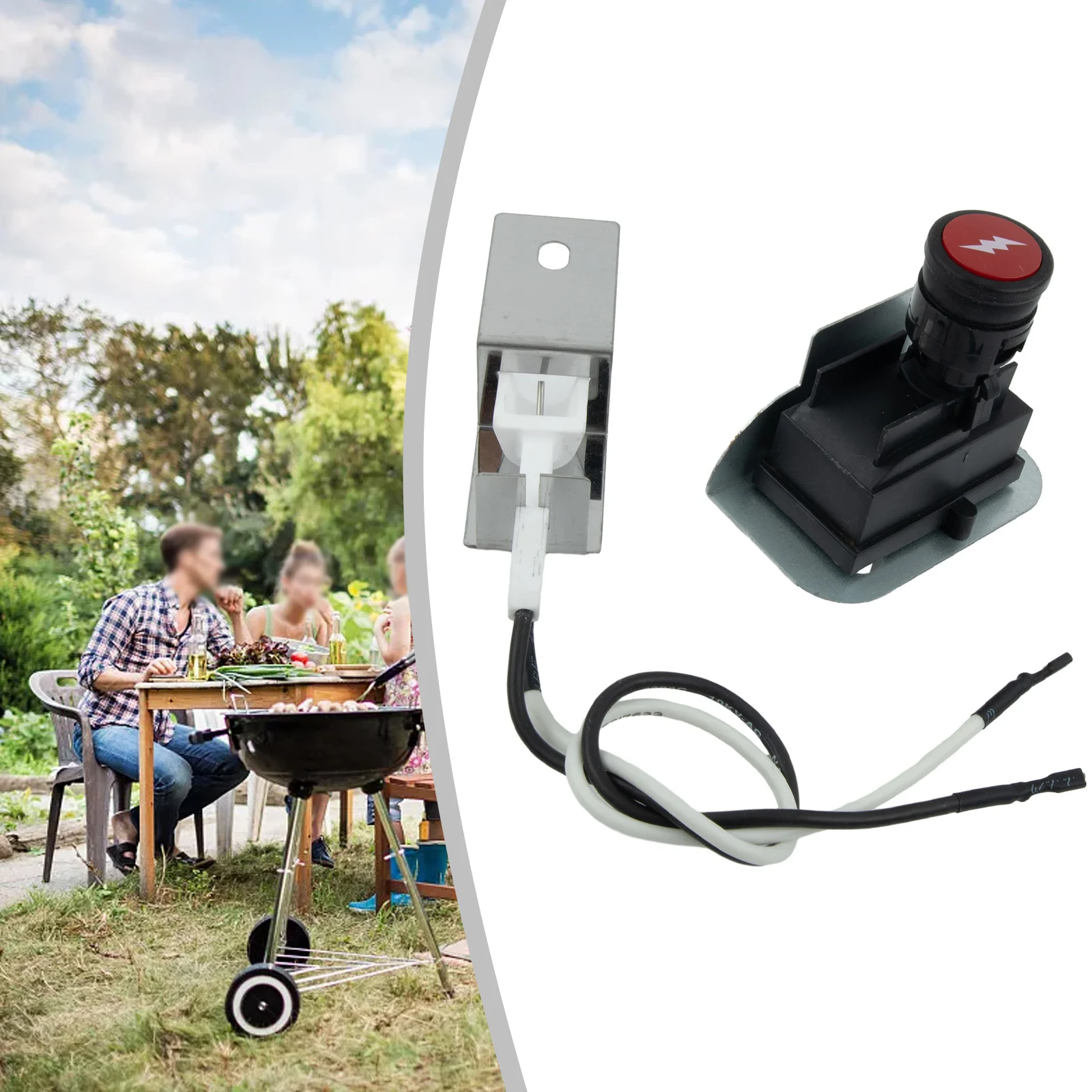 

Гриль для зажигания Weber = Q120 = 220 80475 газ = решетка зажигания = комплект зажигания ent Outdo = cni ==== стандартная сборка зажигания c