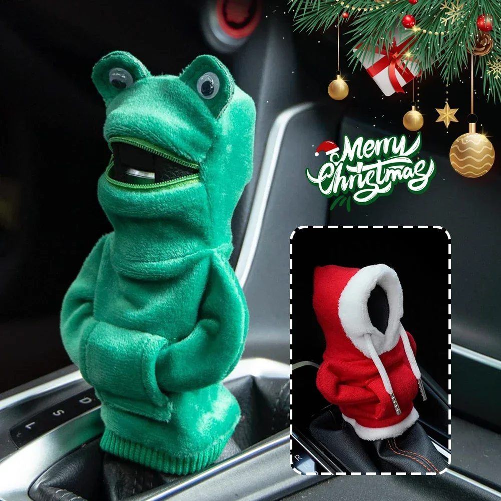 Cotton Polyester Car Gear Shift Knob Cover Hoodie