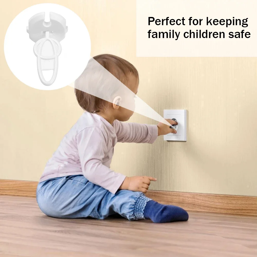 Key Socket Power Protective Cover Power Switch Safety Protective Outlet Guard Locks Anti Electric Kids Safety Supplies