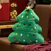 Christmas Tree Gingerbread Man Snowman Gingerbread House Plush Toy Coussin Extérieur Imperméable Jardin 5