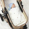 Baby Blanket Knit Stroller Swaddling 90*70CM Sleeping Sack Fashion Colored Dot Newborn Girls Bedding Quilt Boys Plaid Super Soft 4