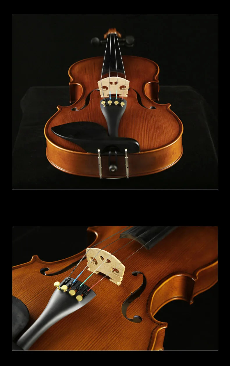 Viola 13"-15"-16.5" Stradivarius 1715 Italian oil-based varnish Viola adult child beginner musical instrumen