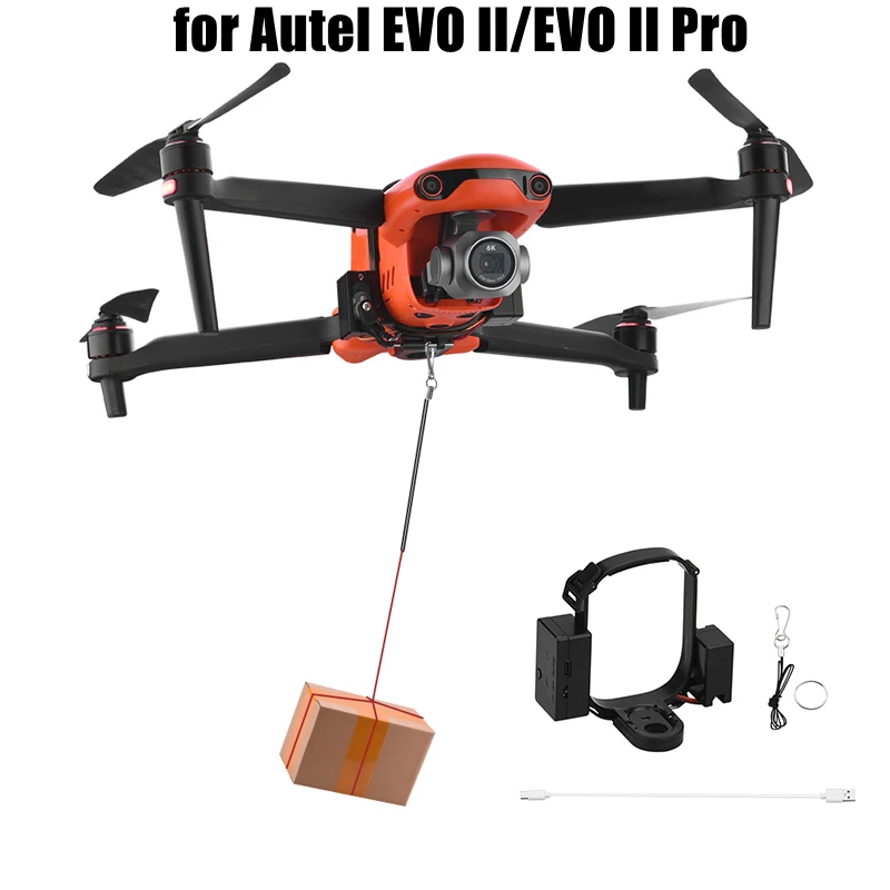 Lançador para Autel Robótica Evo ii Evo ii Pro Drone Sistema de Queda de ar Fotossensível Material Presente Dando Acessório
