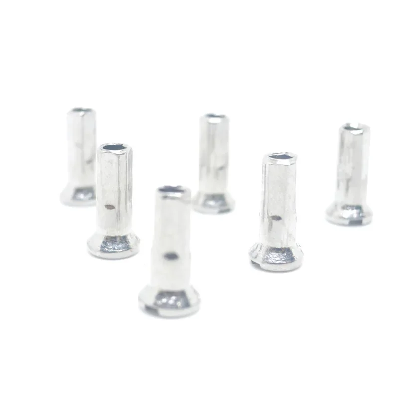 VNlio 50 pieces bicycle wheel spoke caps 14G 12mm MTB road bicycle rims spoke mouth accessories