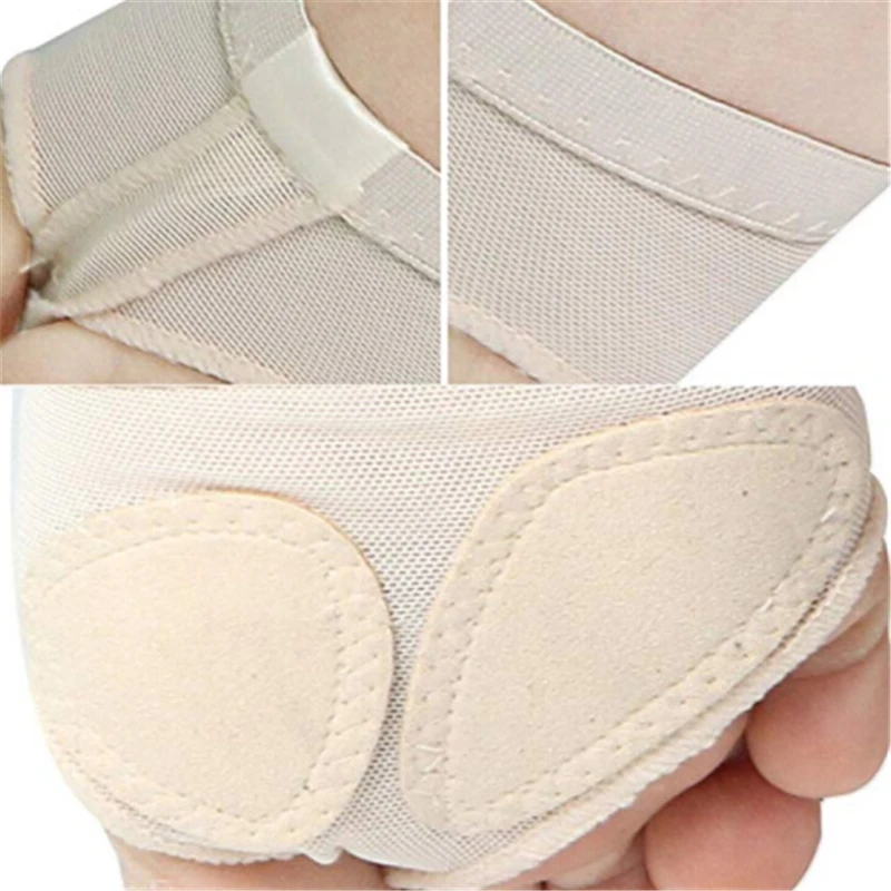 Women Belly Ballet Half Shoes Split Soft Sole Paw Dance Feet Protection Toe Pad Well Foot Care Tool